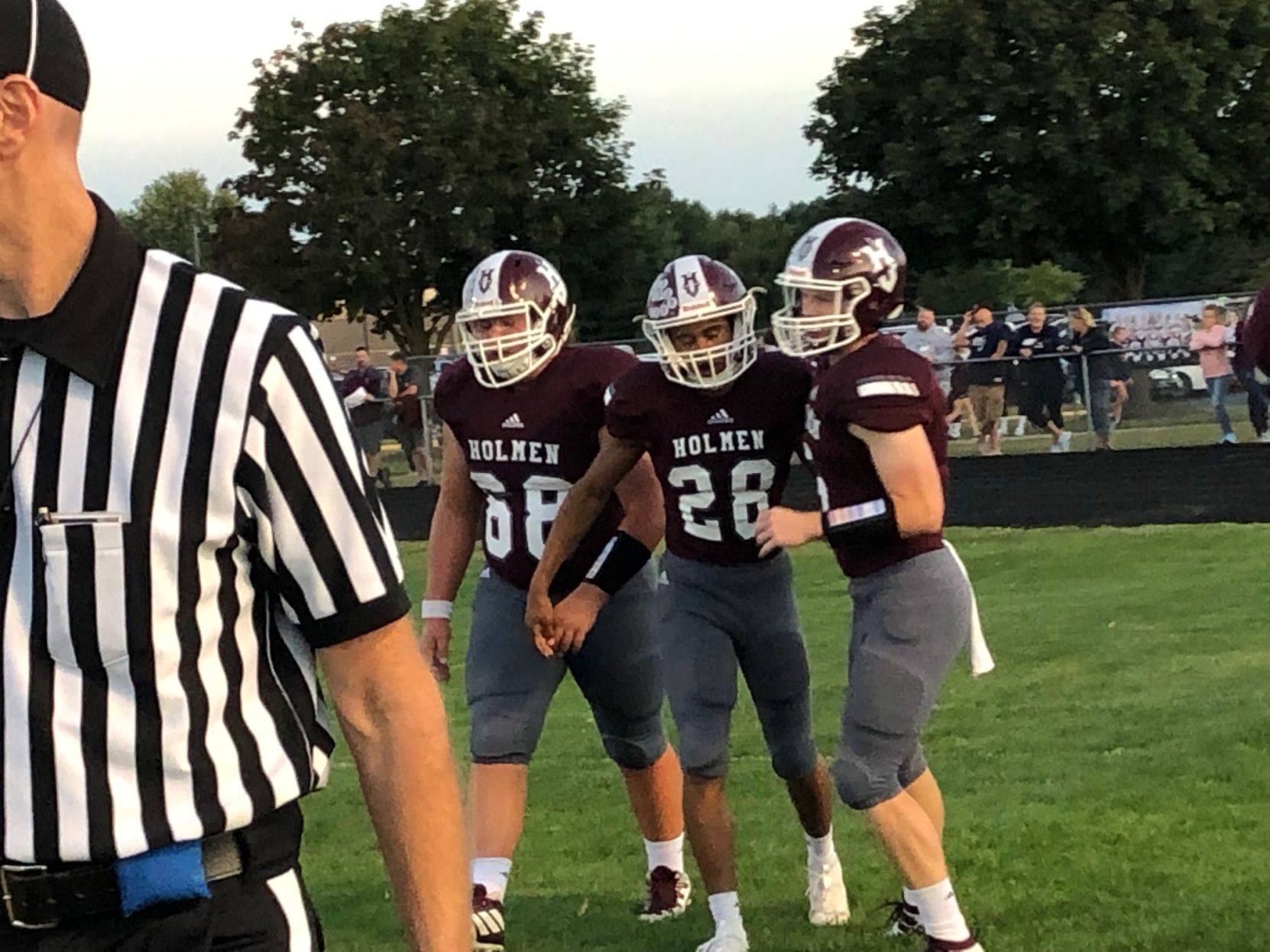 Holmen's Jaedon Abraham